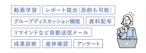 教育業務の人手不足を解決! 運営手間の省力化で、タイムパフォーマンス向上